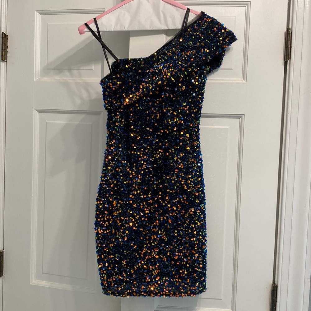 sequin dress